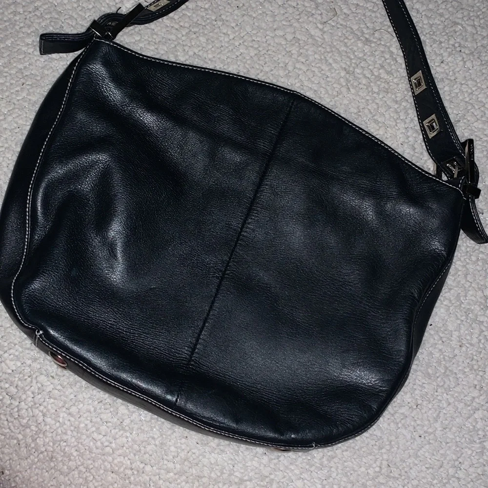 PERLINA Shoulder Bag — Leather — BEAUTIFUL!!!